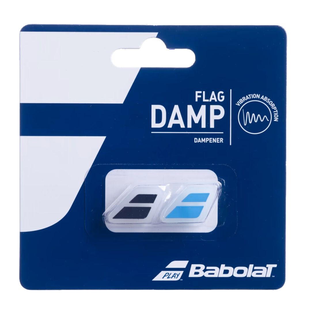 Antivibrador Babolat Flag Damp Negro/Azul