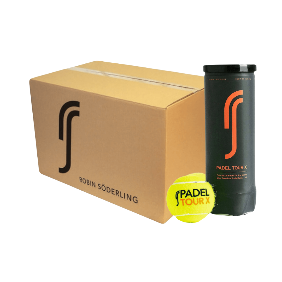 Caja Pelotas de Padel Soderling Padel Tour X x3 - 24 Unidades
