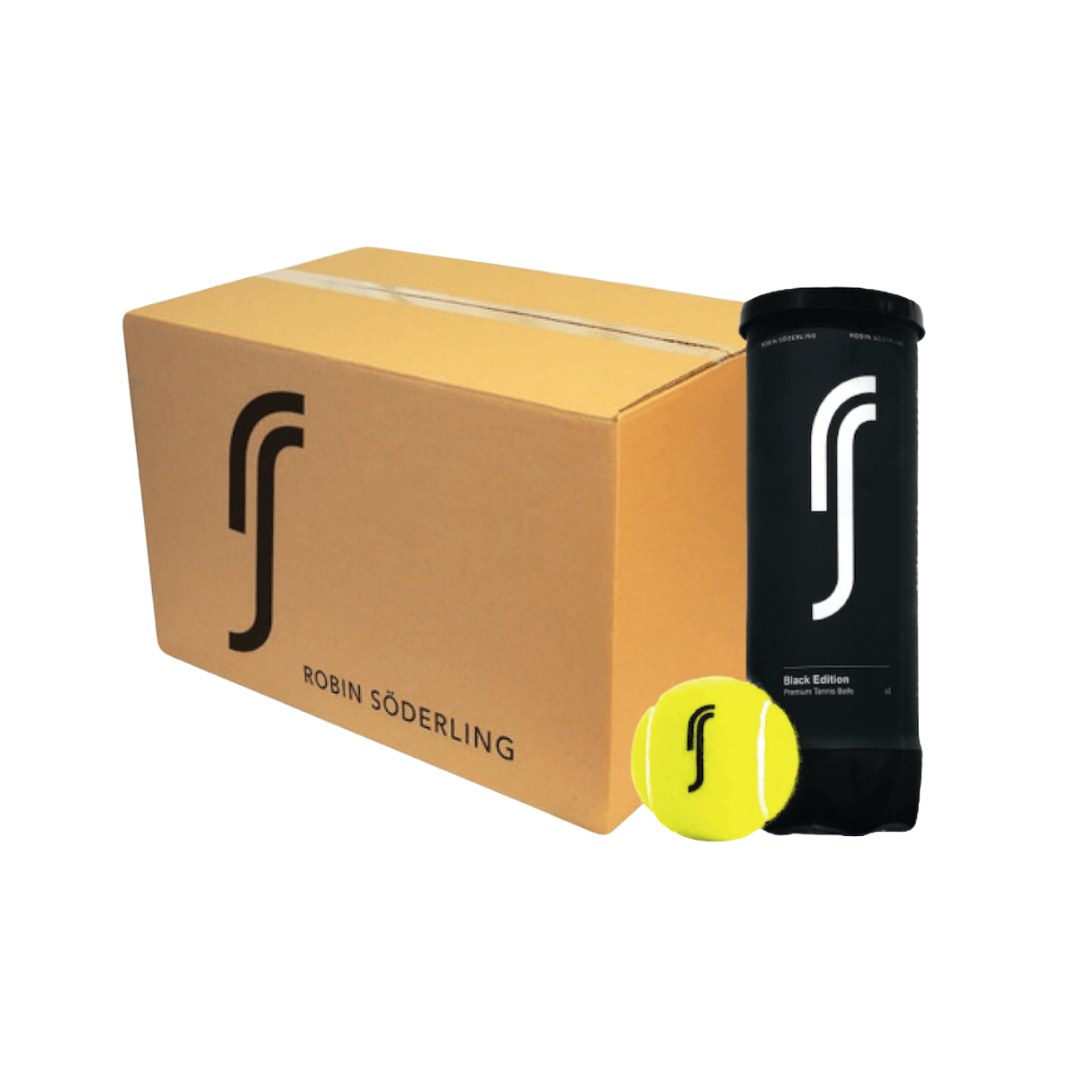 Caja Pelotas de Tenis Soderling Black Edition x3 - 24 Unidades