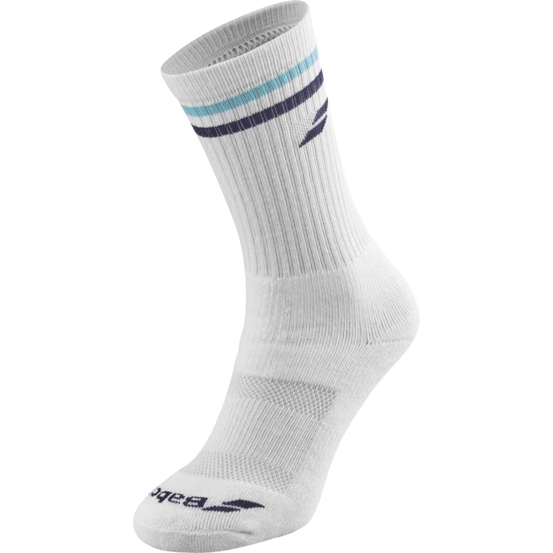 Calcetines Babolat Team Single Blanco/Negro