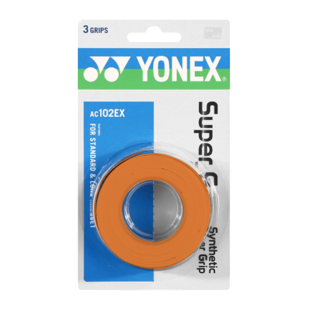 Overgrip Yonex Super Grap X3 Naranjo