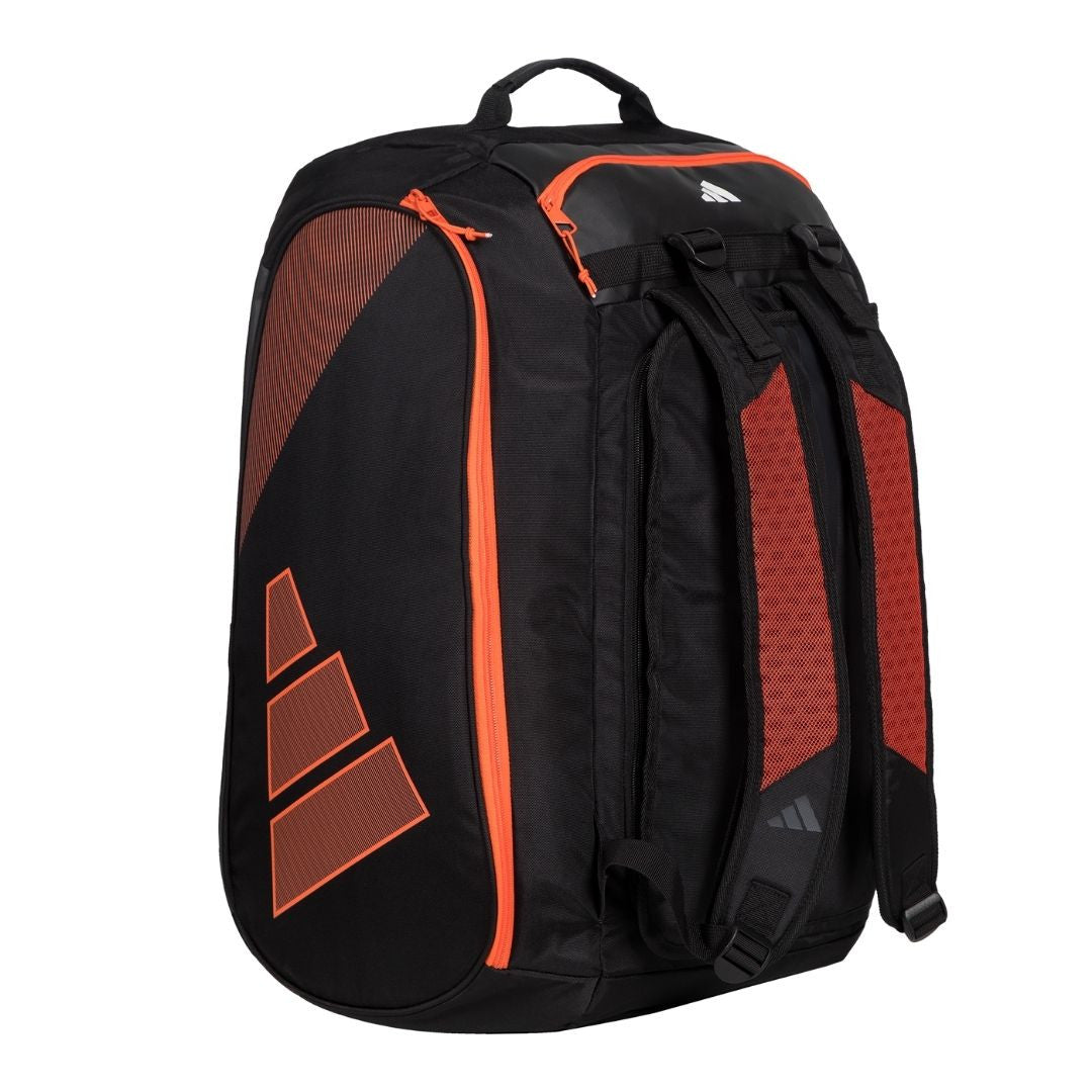 Paletero Adidas Protour Negro/Naranjo
