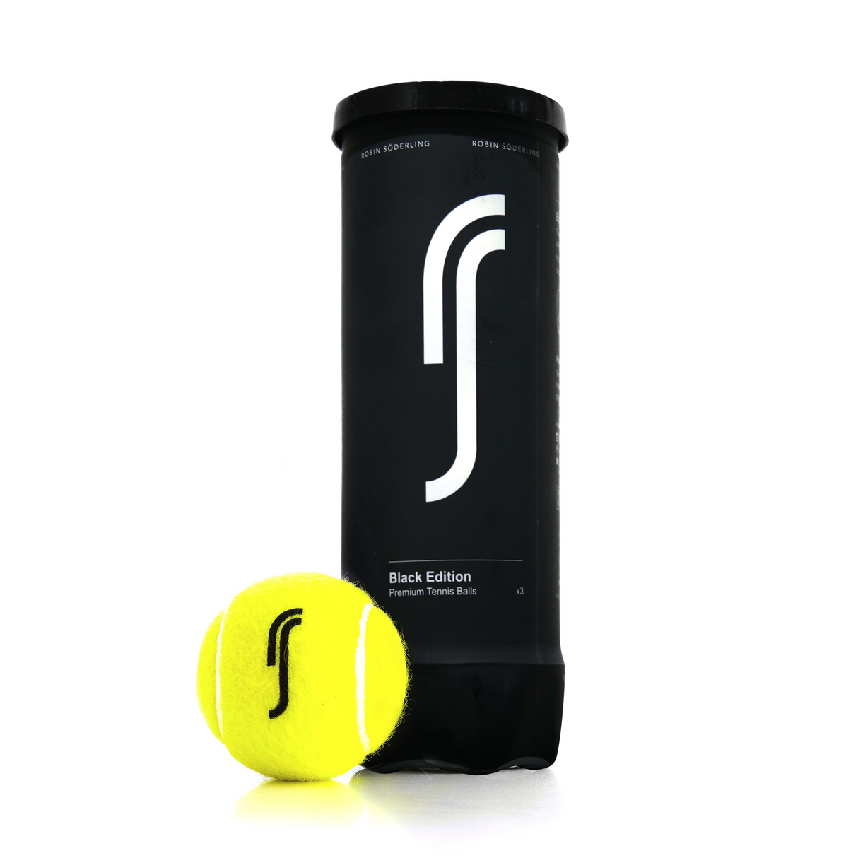 Pelotas de Tenis Soderling Black Edition x3