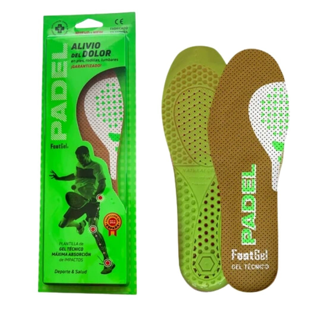 Plantillas Footgel Padel