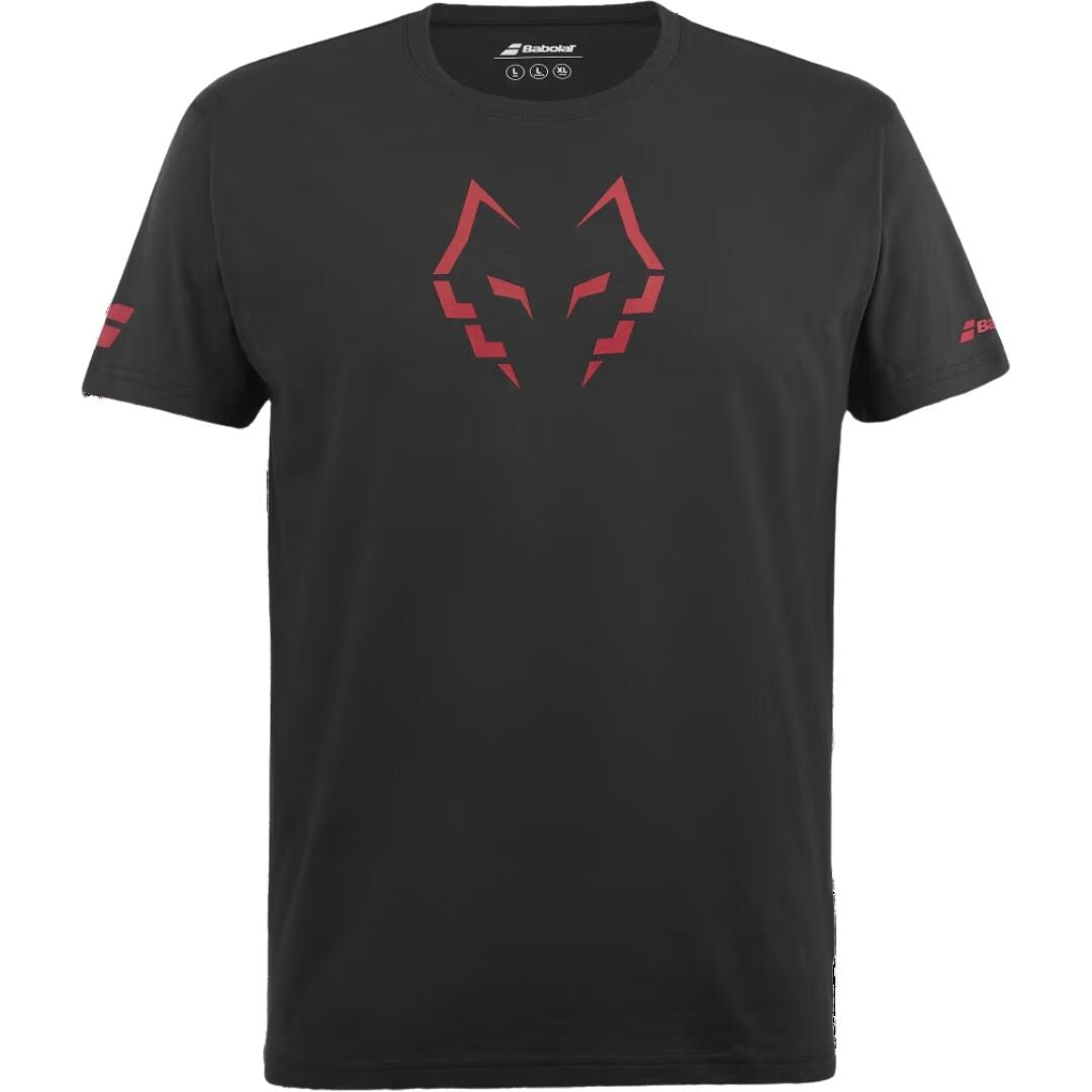 Polera Babolat Algodón Lebron Negra
