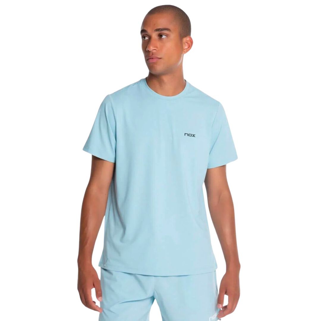Polera Nox Pro Regular Azul Cielo