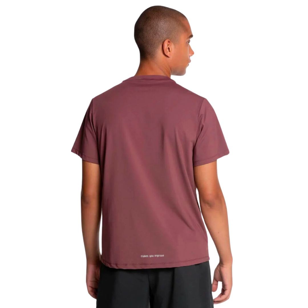 Polera Nox Pro Rojo Cafe