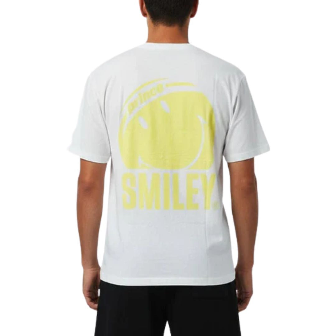 Polera Prince Smiley Blanca