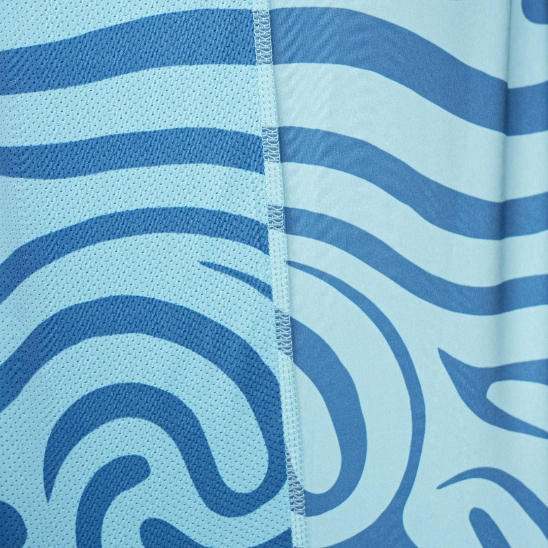Polera Tilki Full Print Pro Lehinde Celeste