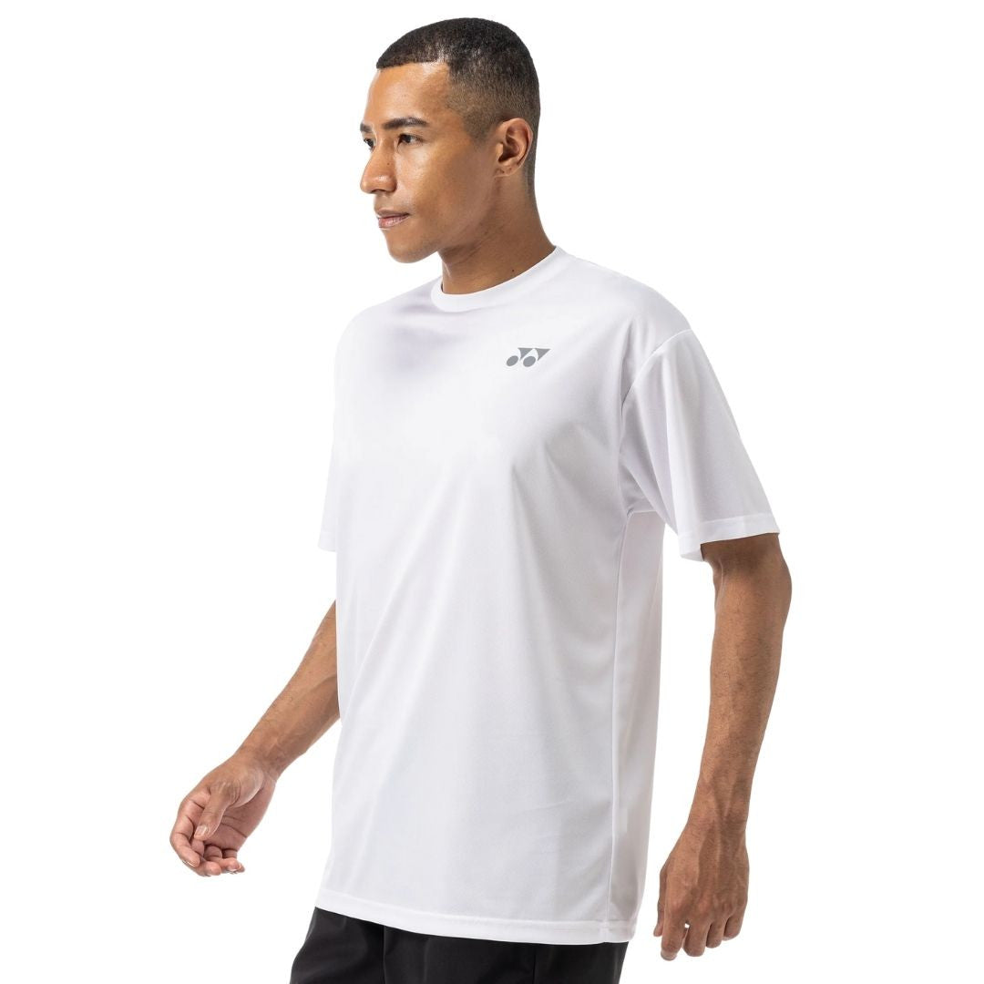 Polera Yonex Logo Pequeño Blanca
