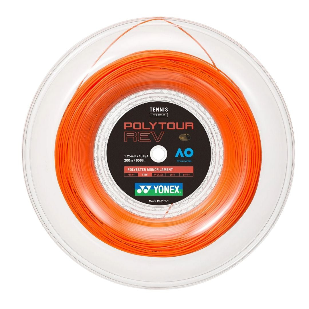 Rollo Yonex Polytour Rev Naranja 1.25