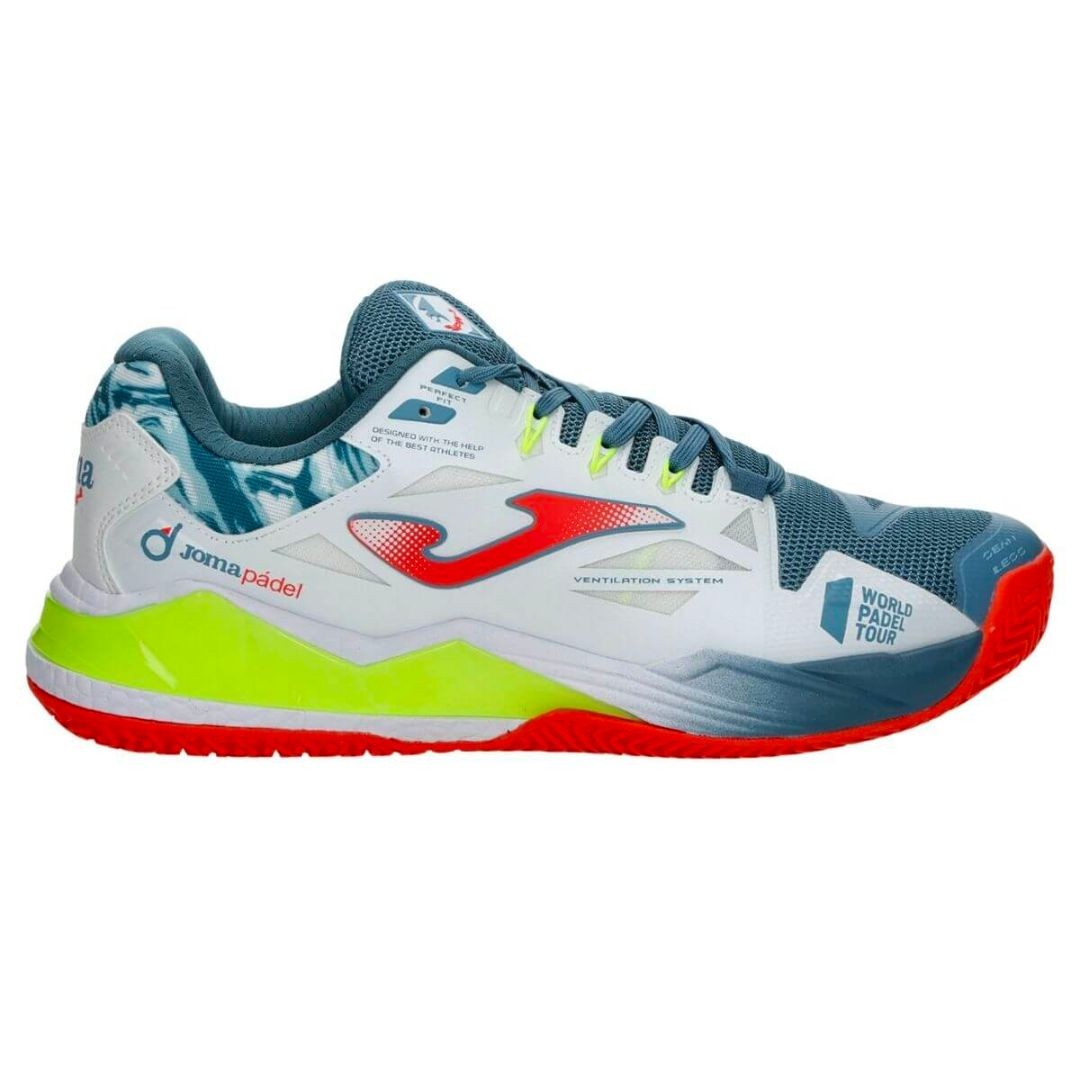 Zapatillas Joma Spin Blanco/Petroleo