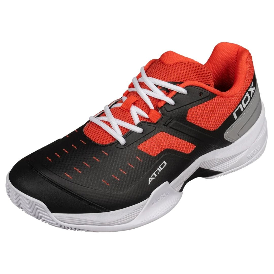 Zapatillas Nox AT10 Pro Negro/Rojo
