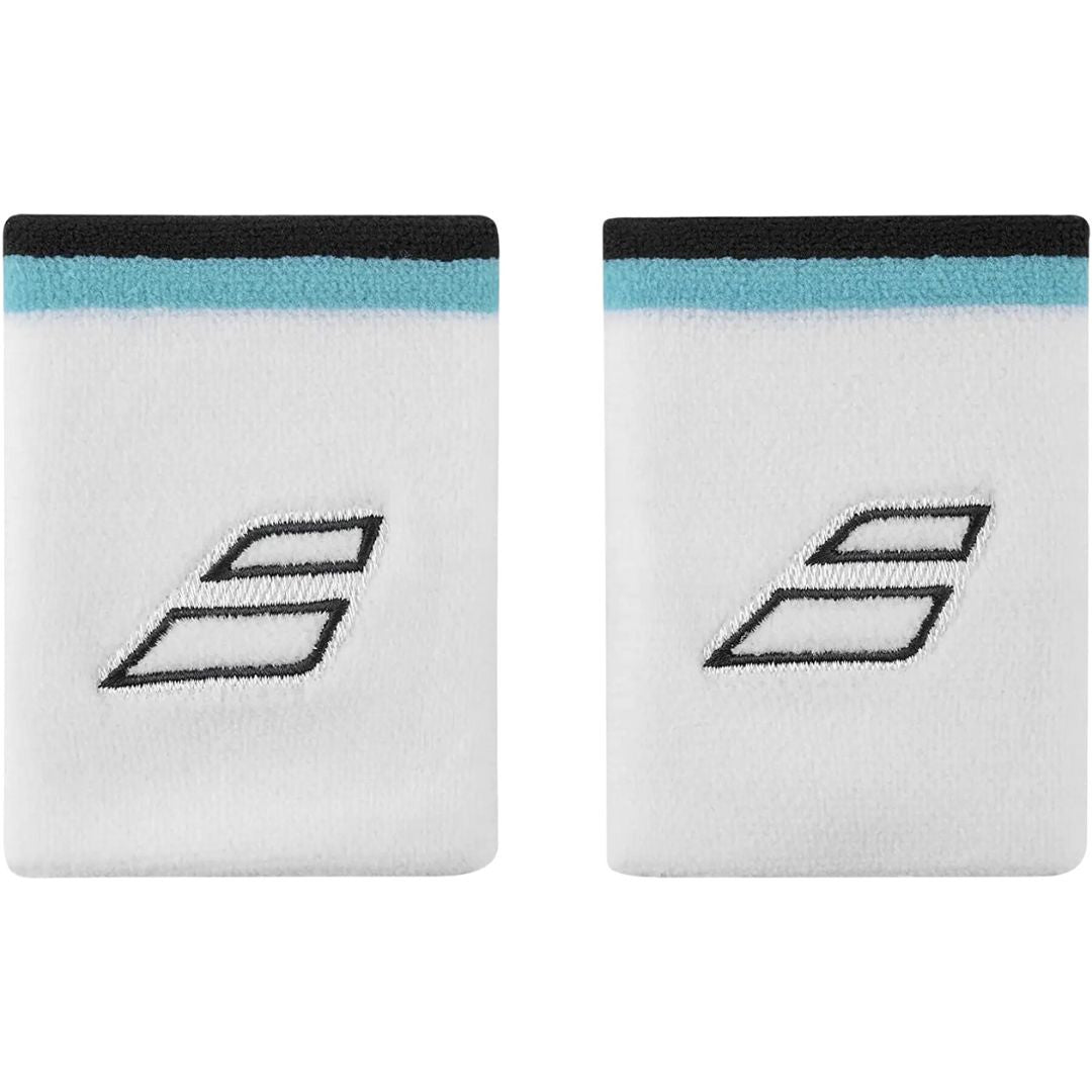 Muñequeras Babolat Terry Jumbo Blanco/Azul