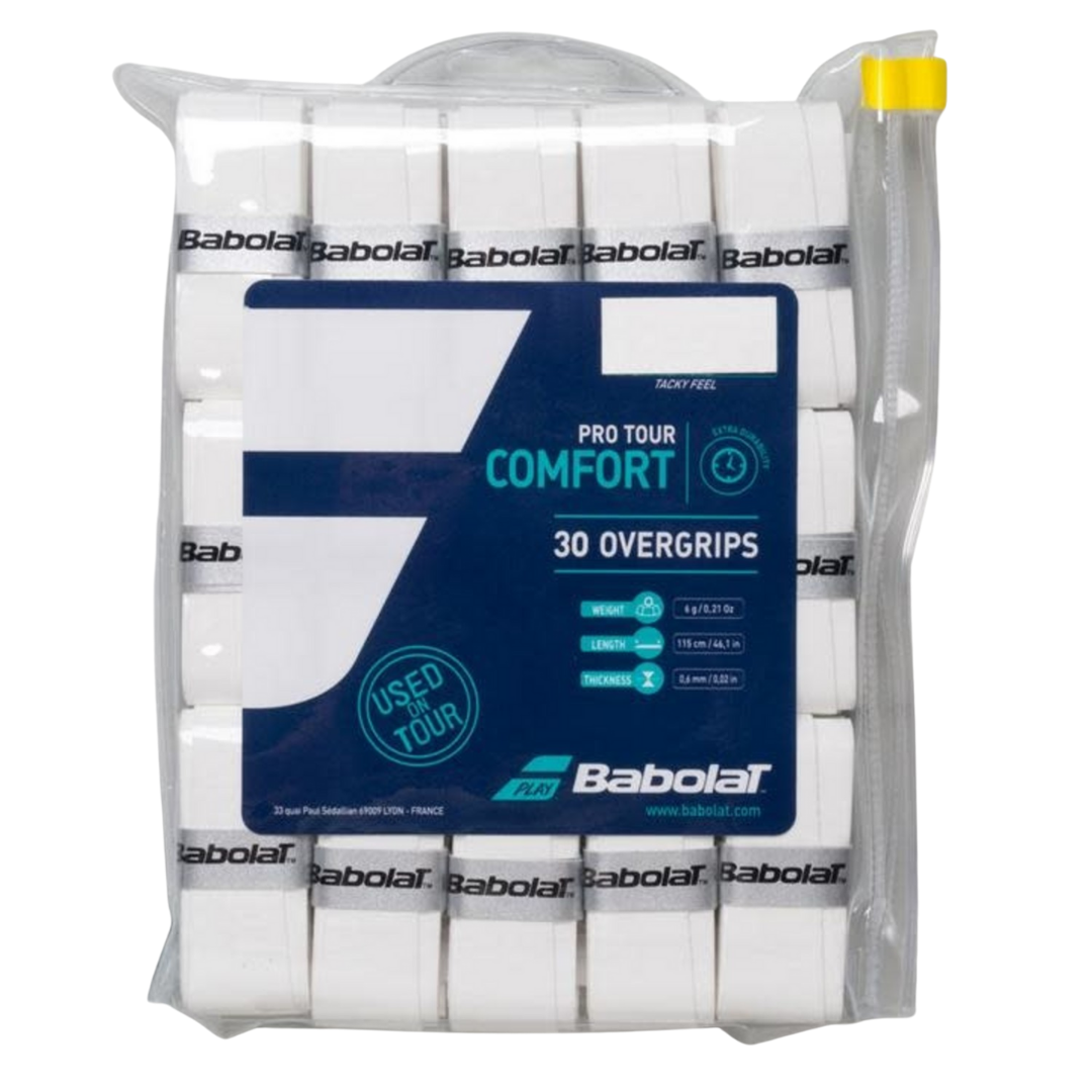 Overgrip Babolat Pro Tour x 30 Blanco