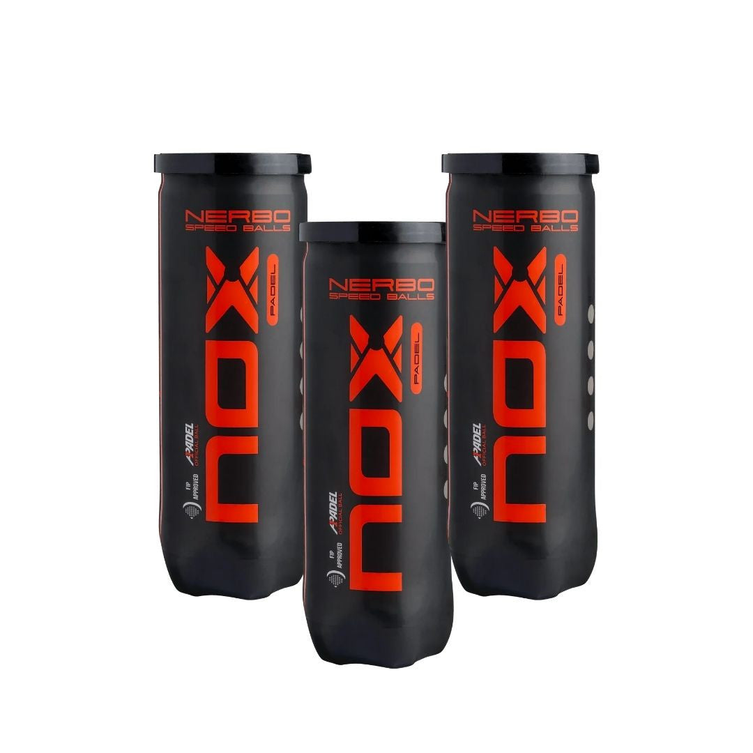 Pack Pelotas de Padel Nox Nerbo x3 - 3 Unidades