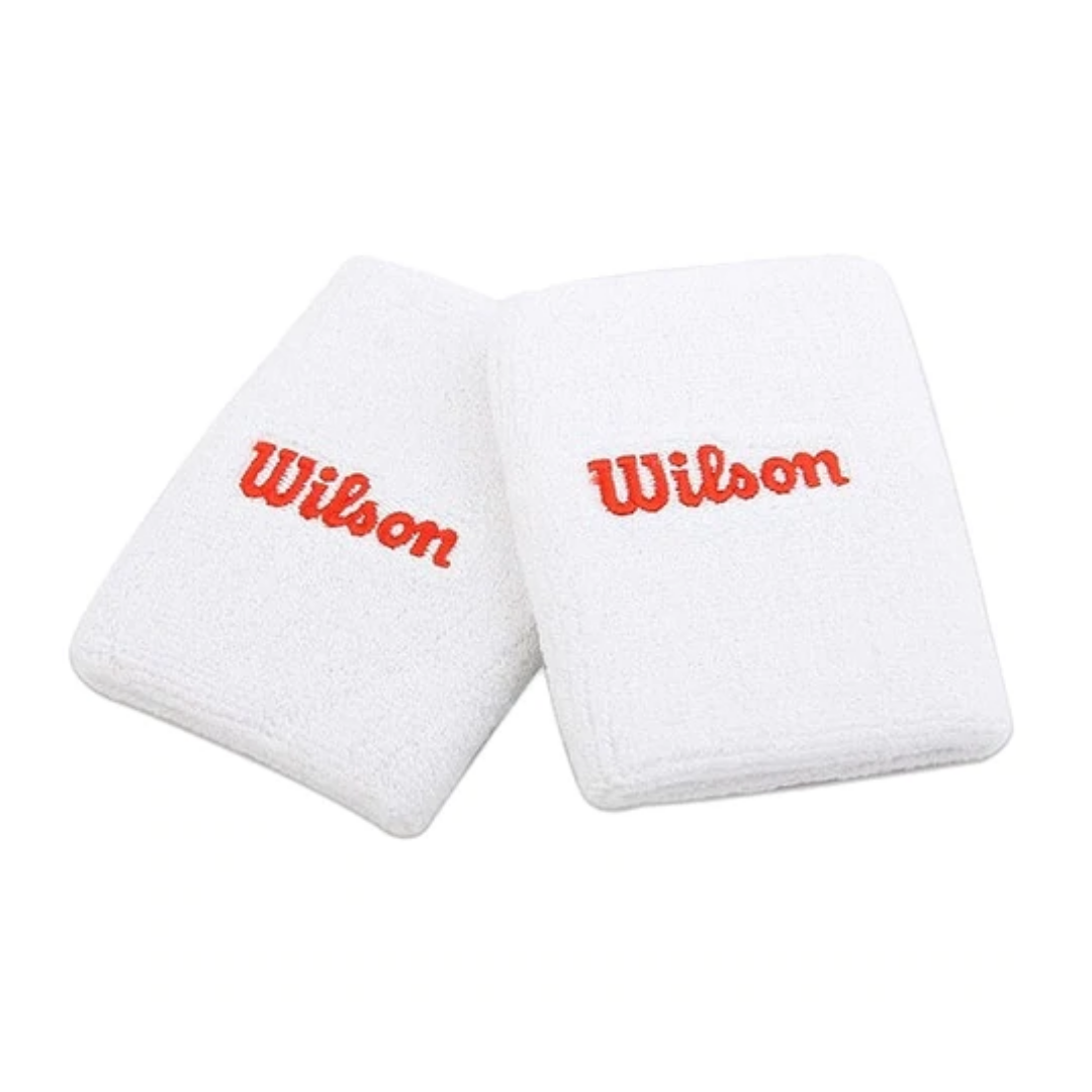 Par Muñequeras Wilson Blancas