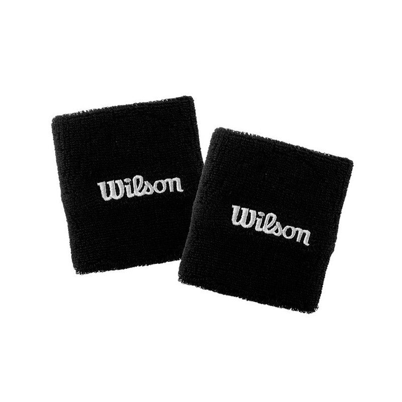 Par Muñequeras Wilson Negras