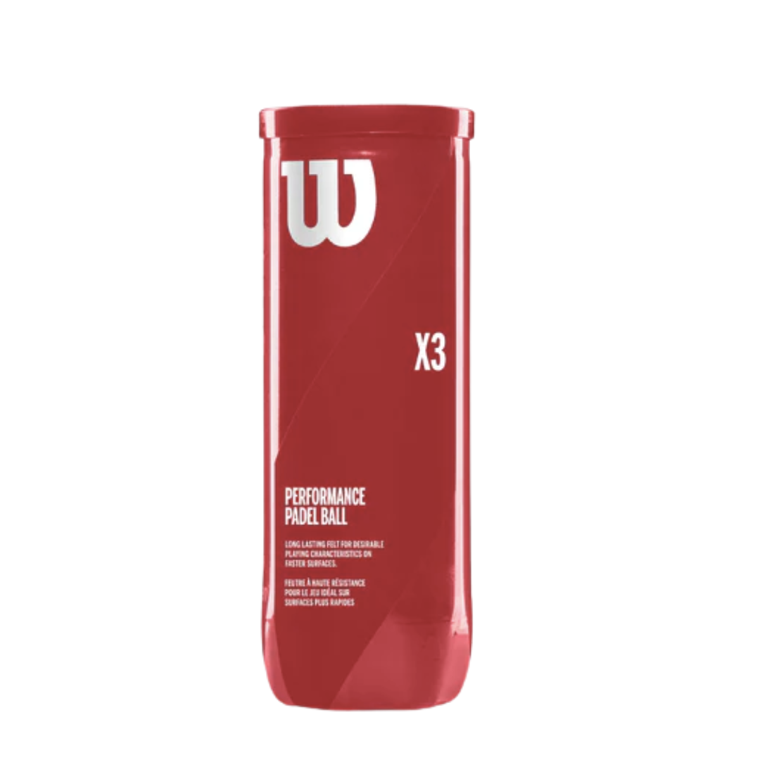 Pelotas de Padel Wilson Padel Performance x3