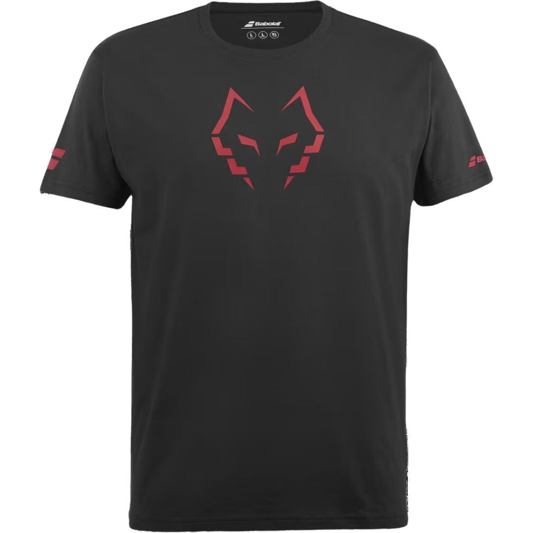 Polera Babolat Algodón Lebron Negra