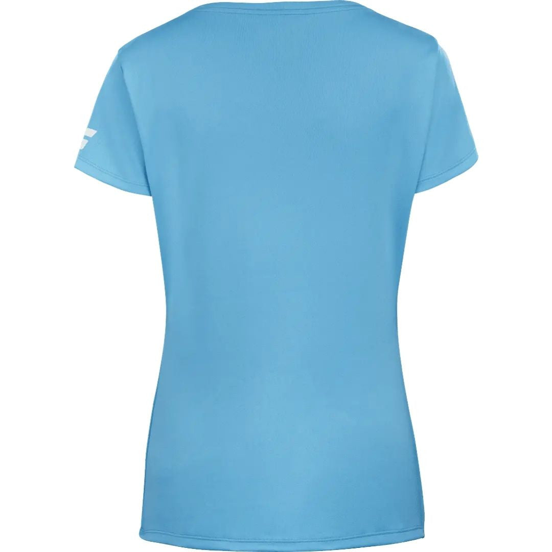 Polera Babolat Play Mujer Cap Sleeve Celeste