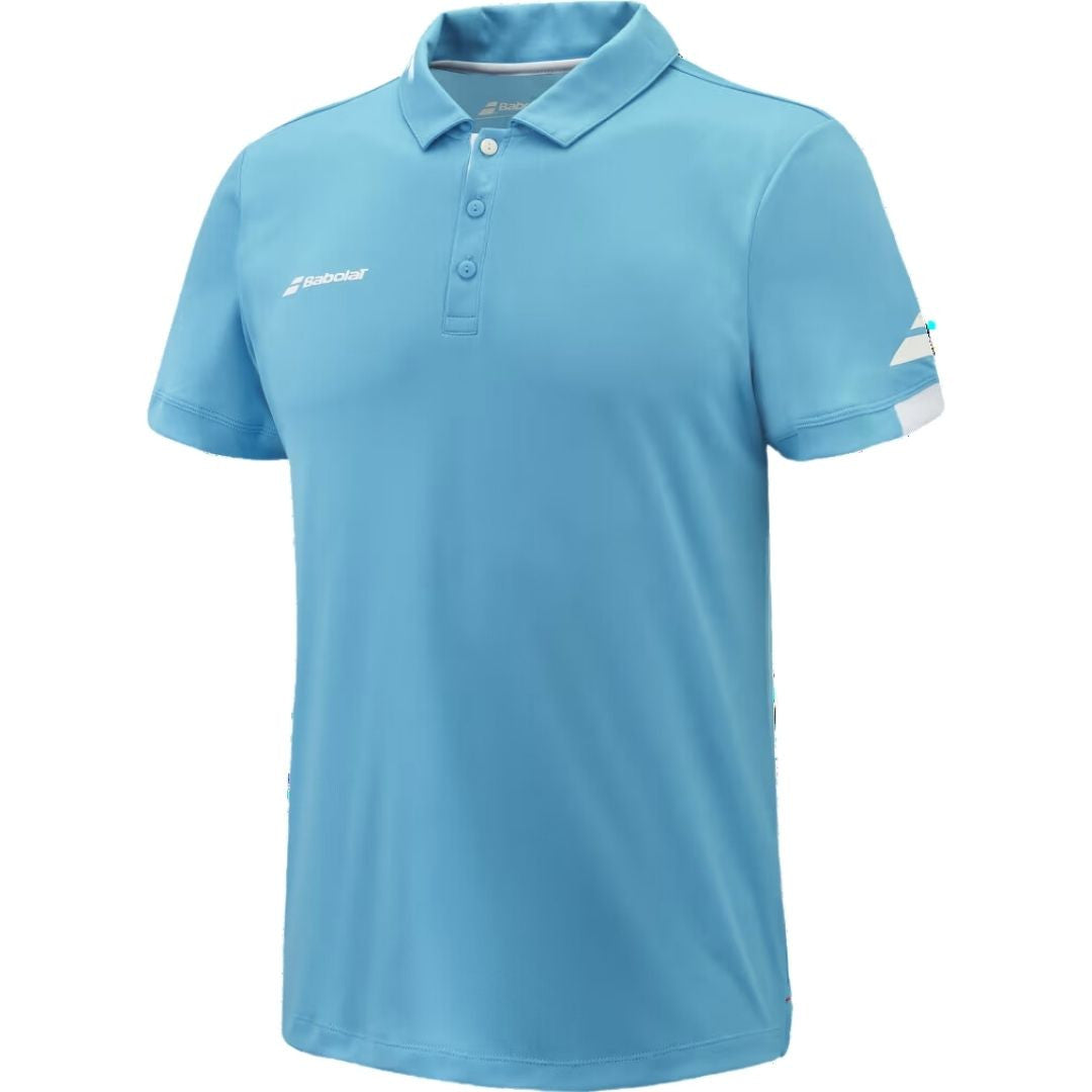 Polera Babolat Play Polo Celeste