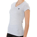 Polera Mujer Wilson Jaspeada Gris