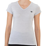Polera Mujer Wilson Jaspeada Gris