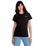 Polera Nox Basic Casual Negra/Rosa