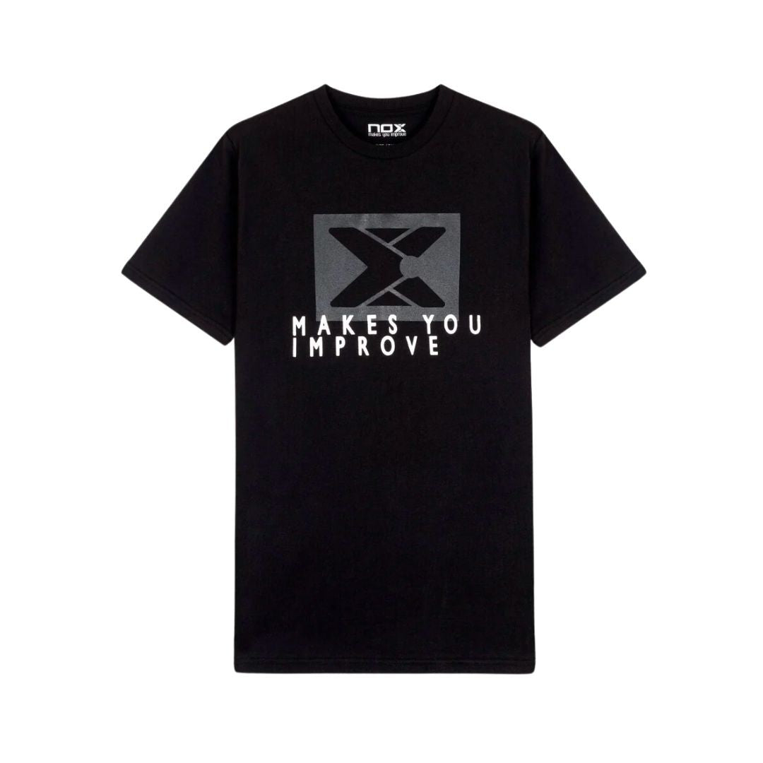Polera Nox Basic Casual Negra