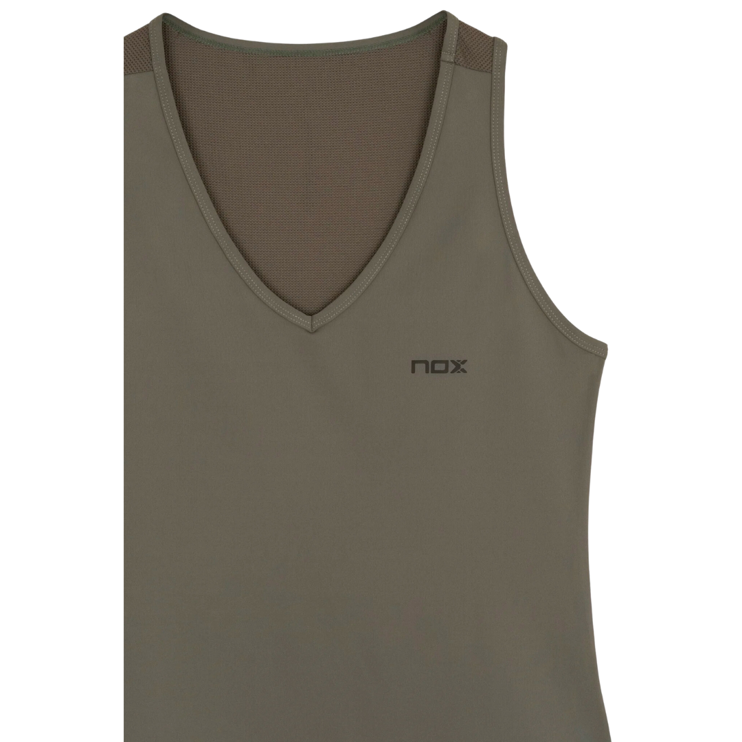 Polera Nox Mujer Pro Verde Olivo
