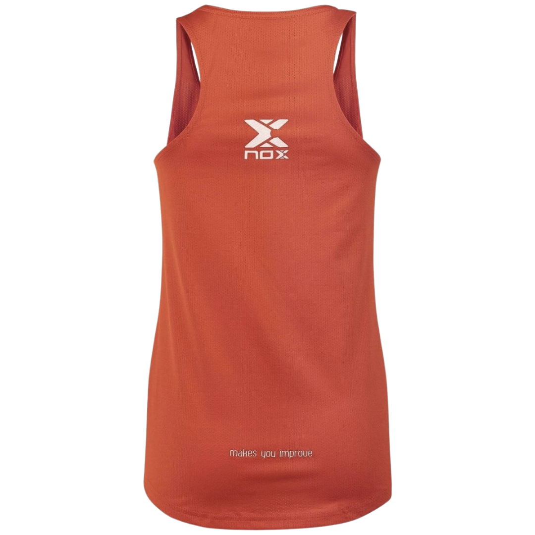 Polera Nox Mujer Tirantes Team Rojo