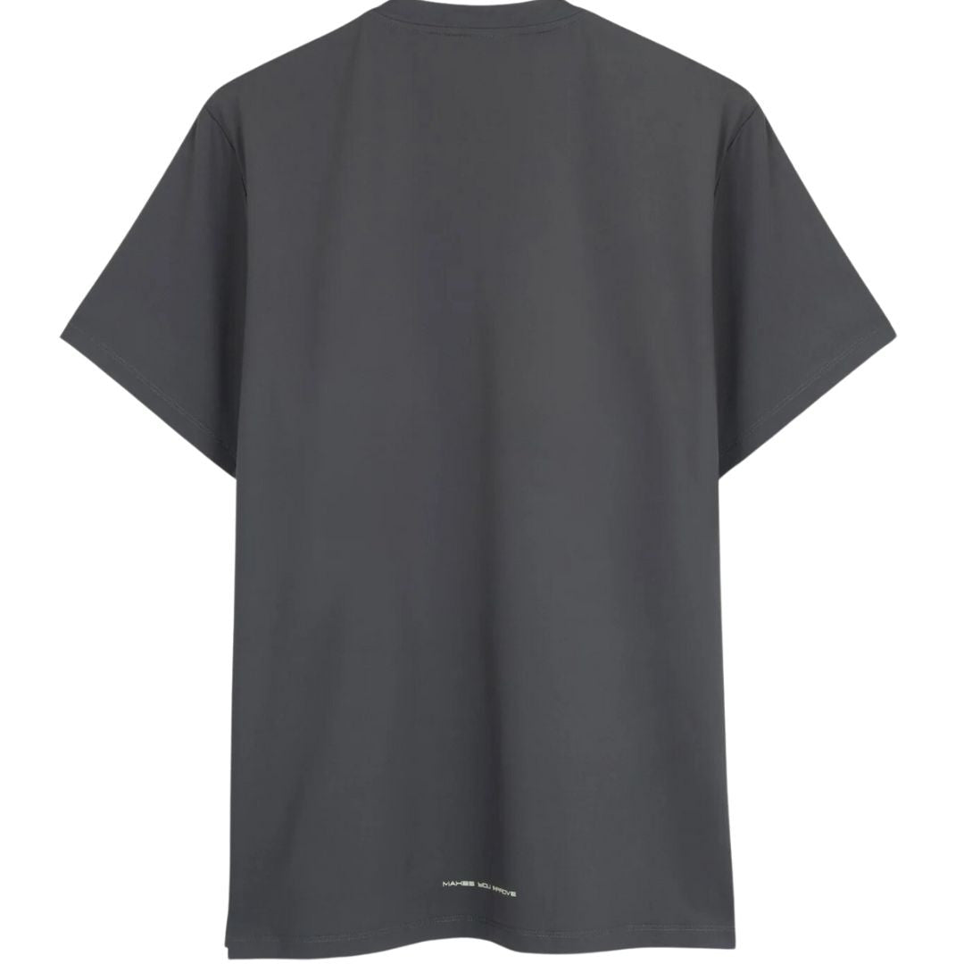 Polera Nox Pro Botones Charcoal Grey