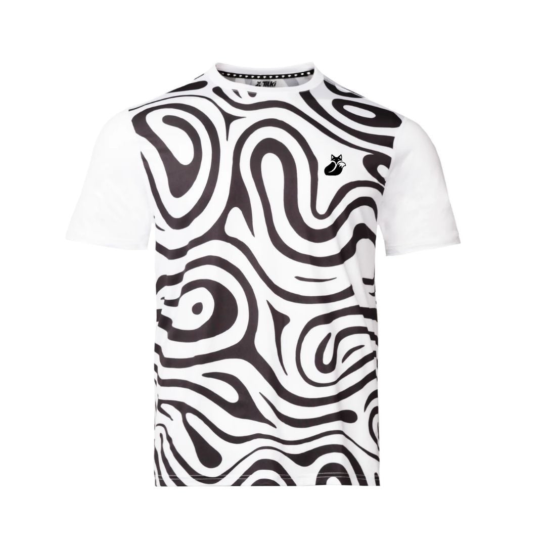 Polera Tilki Full Print Pro Lehinde Blanco