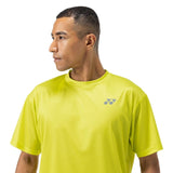 Polera Yonex Logo Pequeño Amarilla