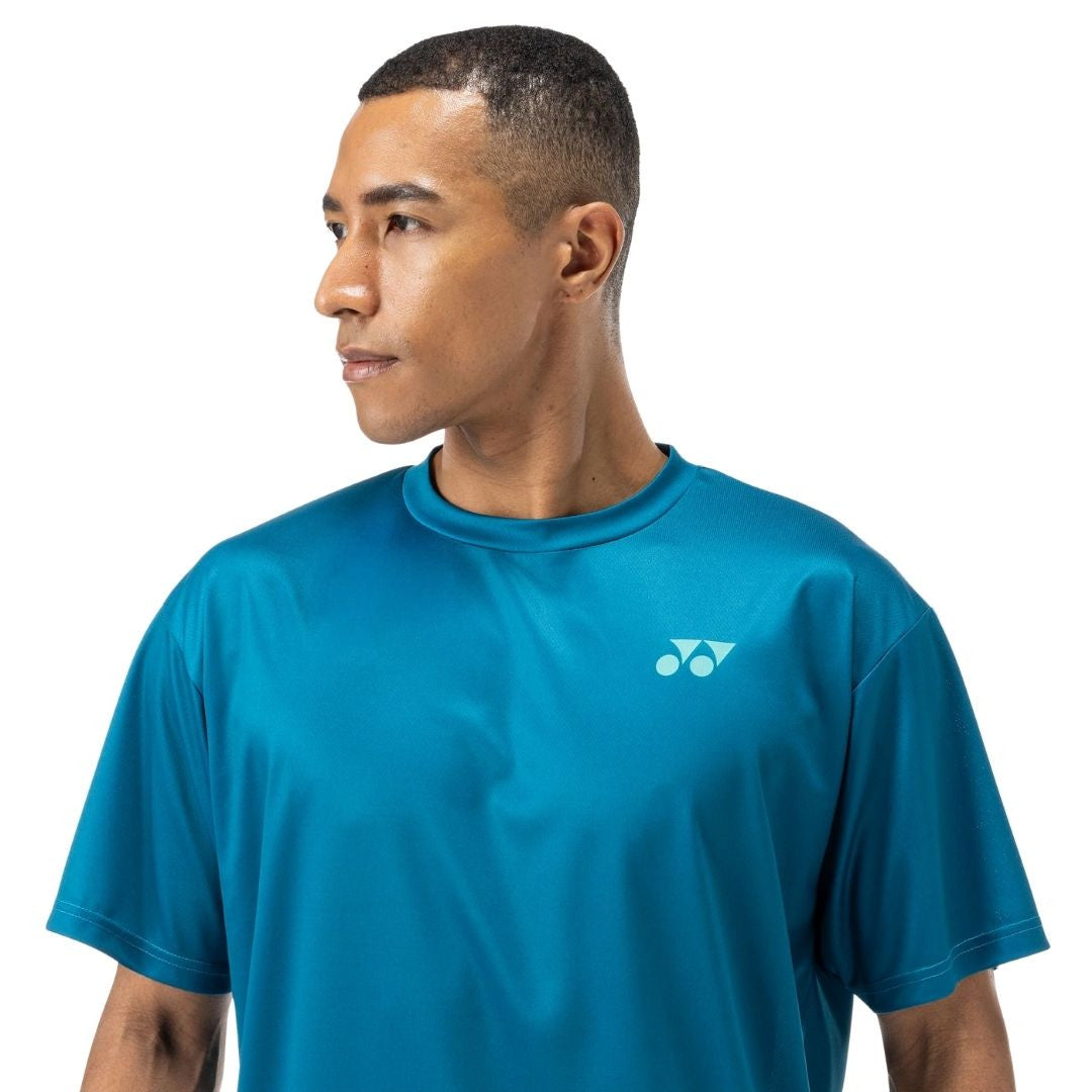 Polera Yonex Logo Pequeño Azul