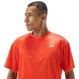 Polera Yonex Logo Pequeño Rojo Perla