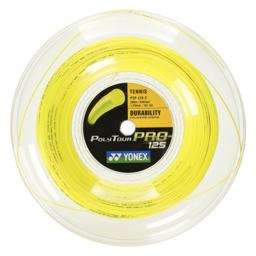Rollo Cuerda Yonex PolyTour Pro Amarillo 1.25