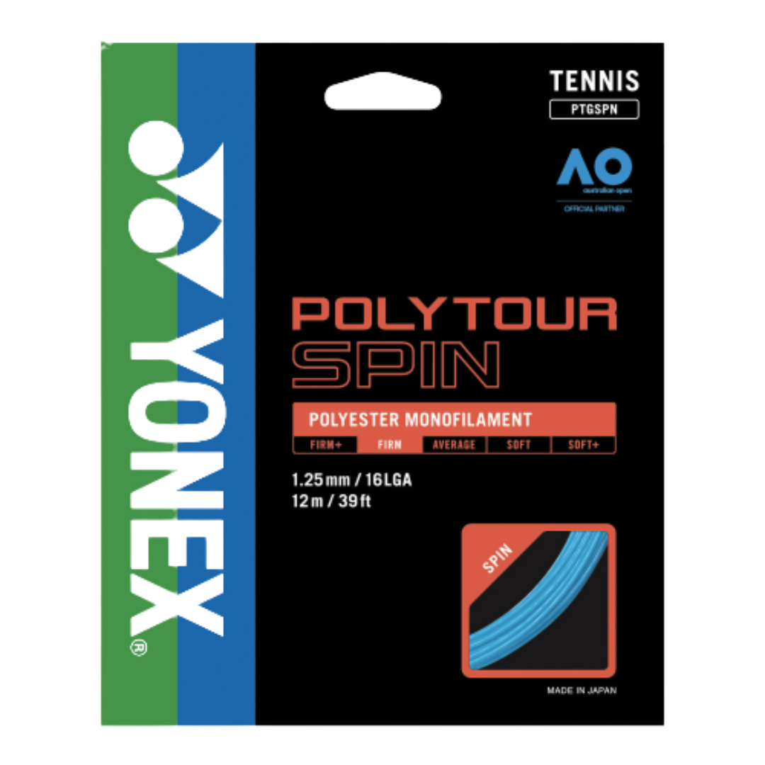 Sachet Cuerda Yonex Polytour Spin 1.25