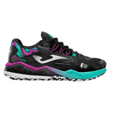Zapatillas Joma Mujer Spin Lady Negro/Turquesa/Morado