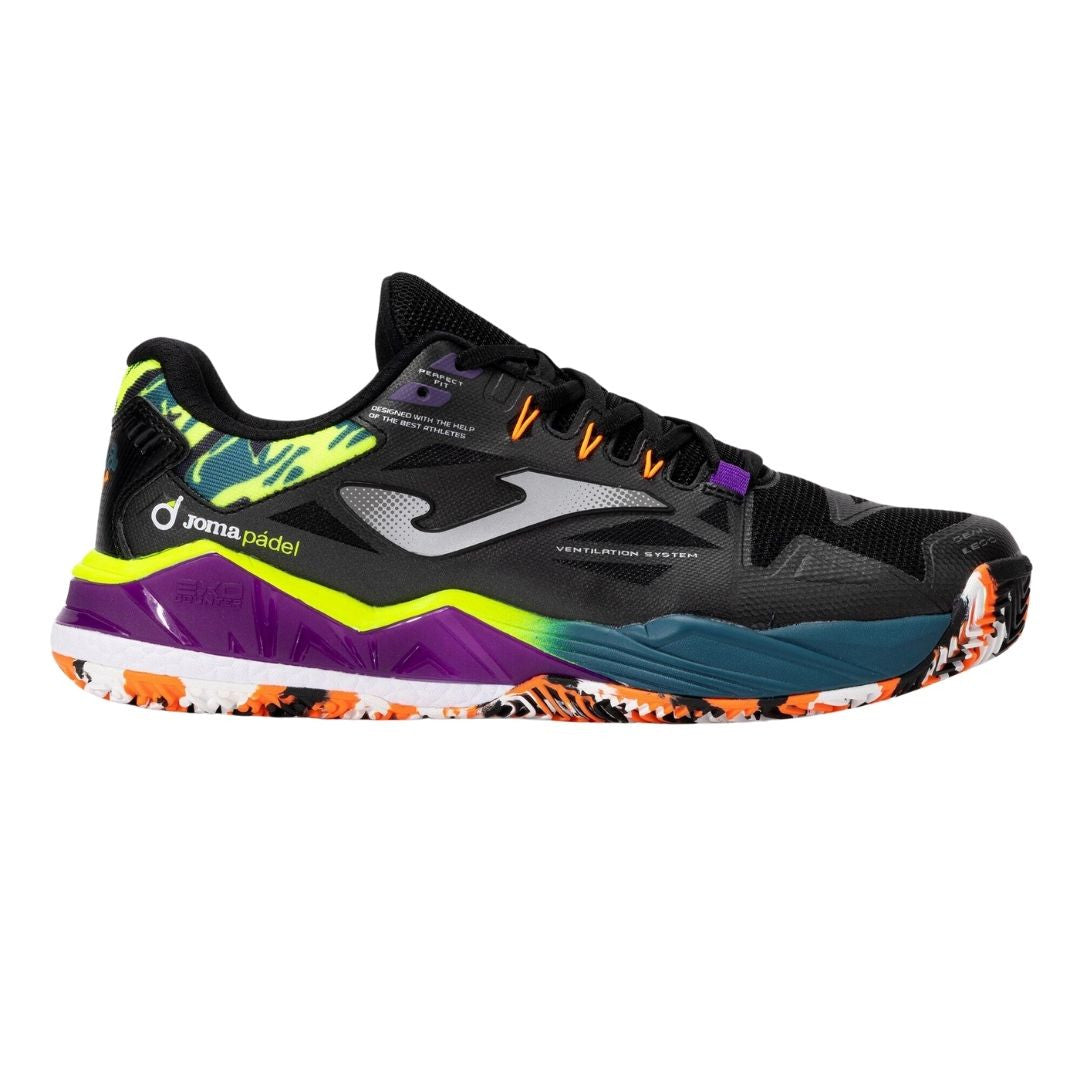 Zapatillas Joma Spin Negro/Petroleo
