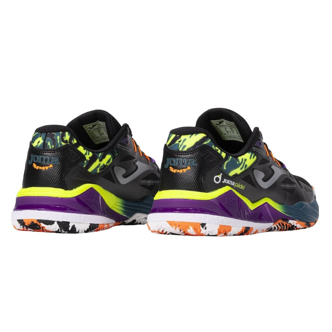 Zapatillas Joma Spin Negro/Petroleo