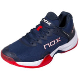 Zapatillas Nox ML10 Hexa Azul Marino Rojo