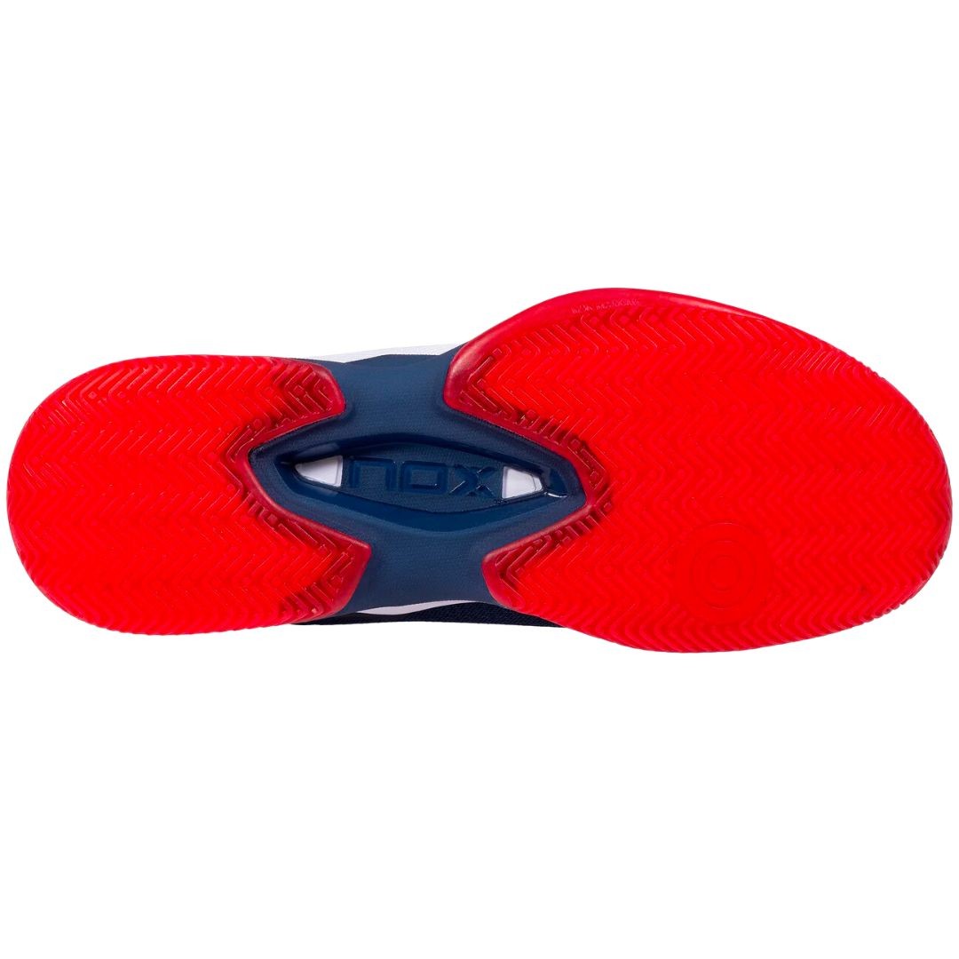 Zapatillas Nox ML10 Hexa Azul Marino Rojo