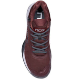 Zapatillas Nox ML10 Hexa Granate Gris Plomo