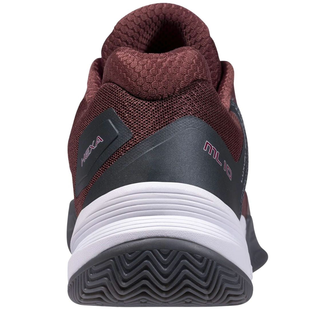 Zapatillas Nox ML10 Hexa Granate Gris Plomo